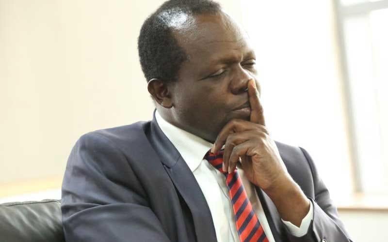 File image of Raphael Tuju.